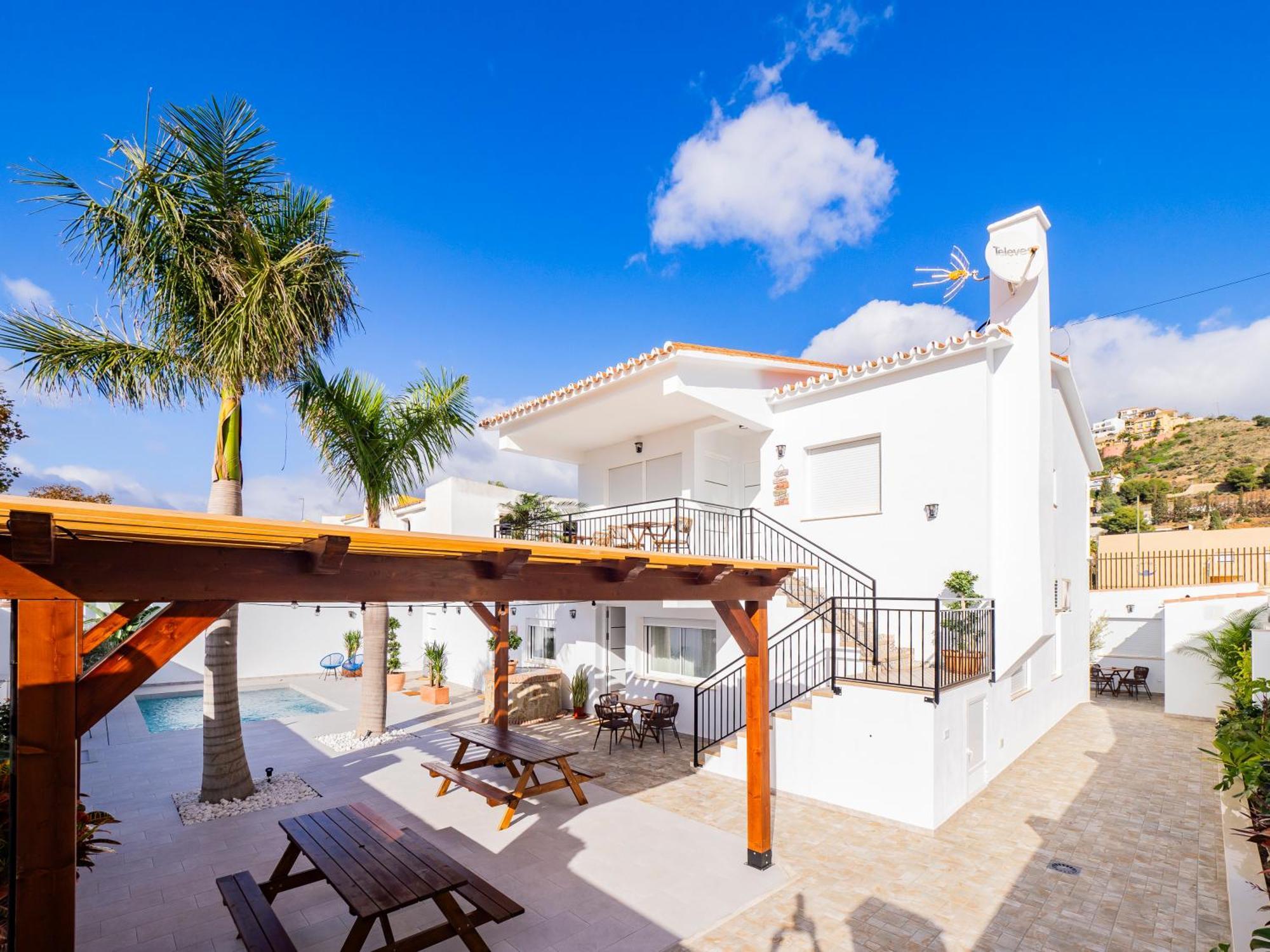 Complejo La Palapa Aparthotel Rincón de la Victoria Eksteriør bilde