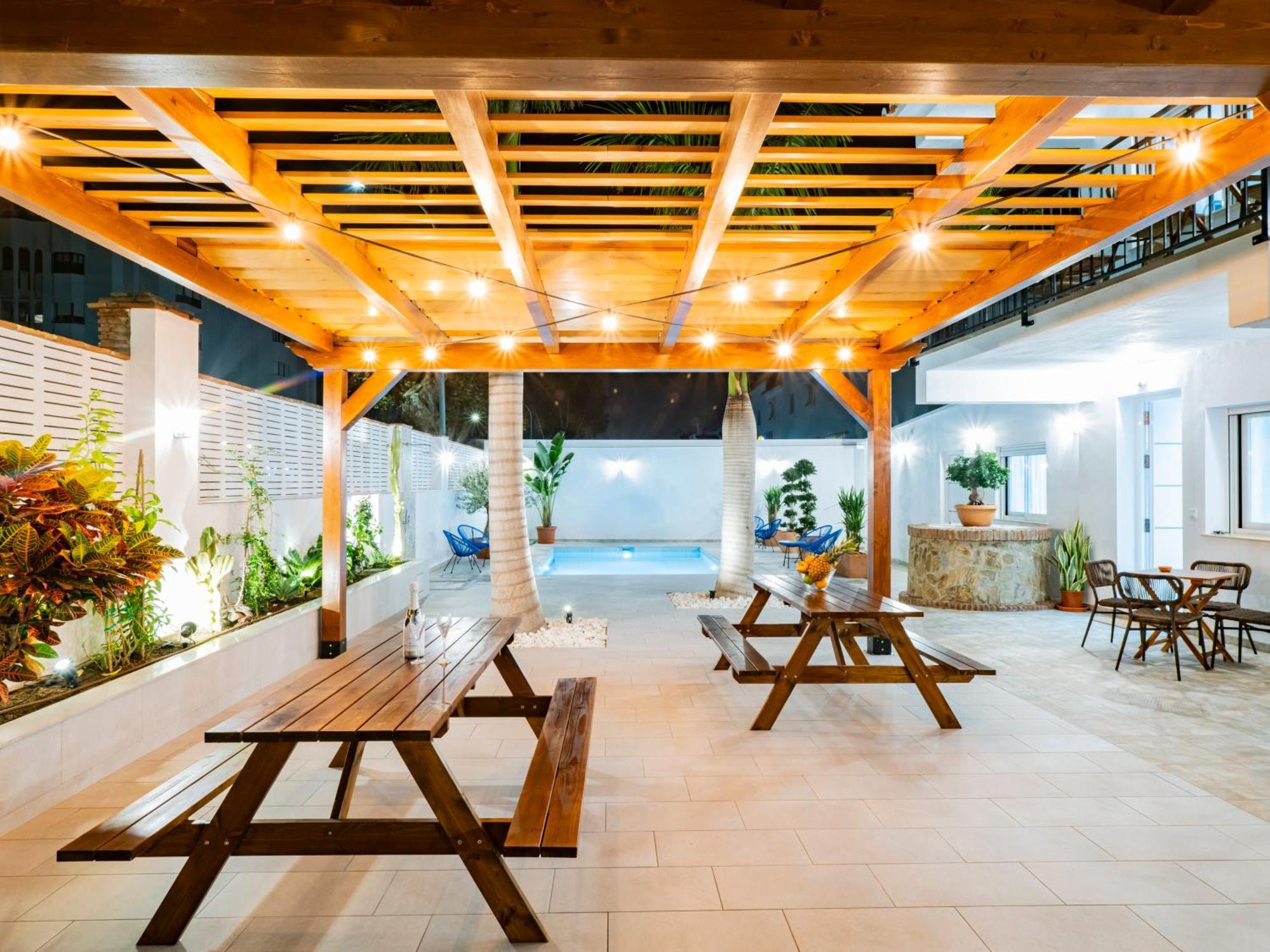 Complejo La Palapa Aparthotel Rincón de la Victoria Eksteriør bilde